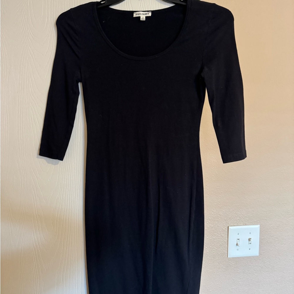 Black Midi Dress